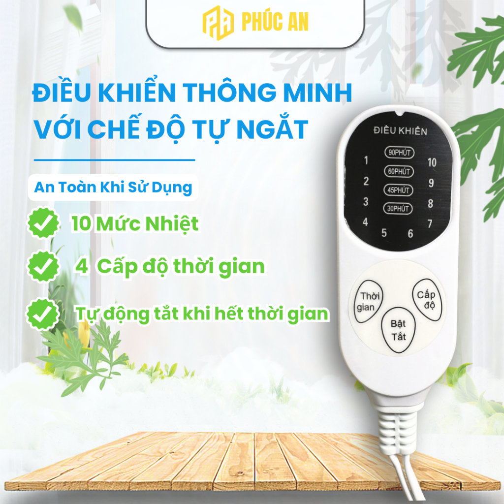 Đai Ngải Cứu Đa Năng Phúc An - Giảm Đau Lưng, Giữ Ấm Bụng, Thư Giãn Cơ Hiệu Quả