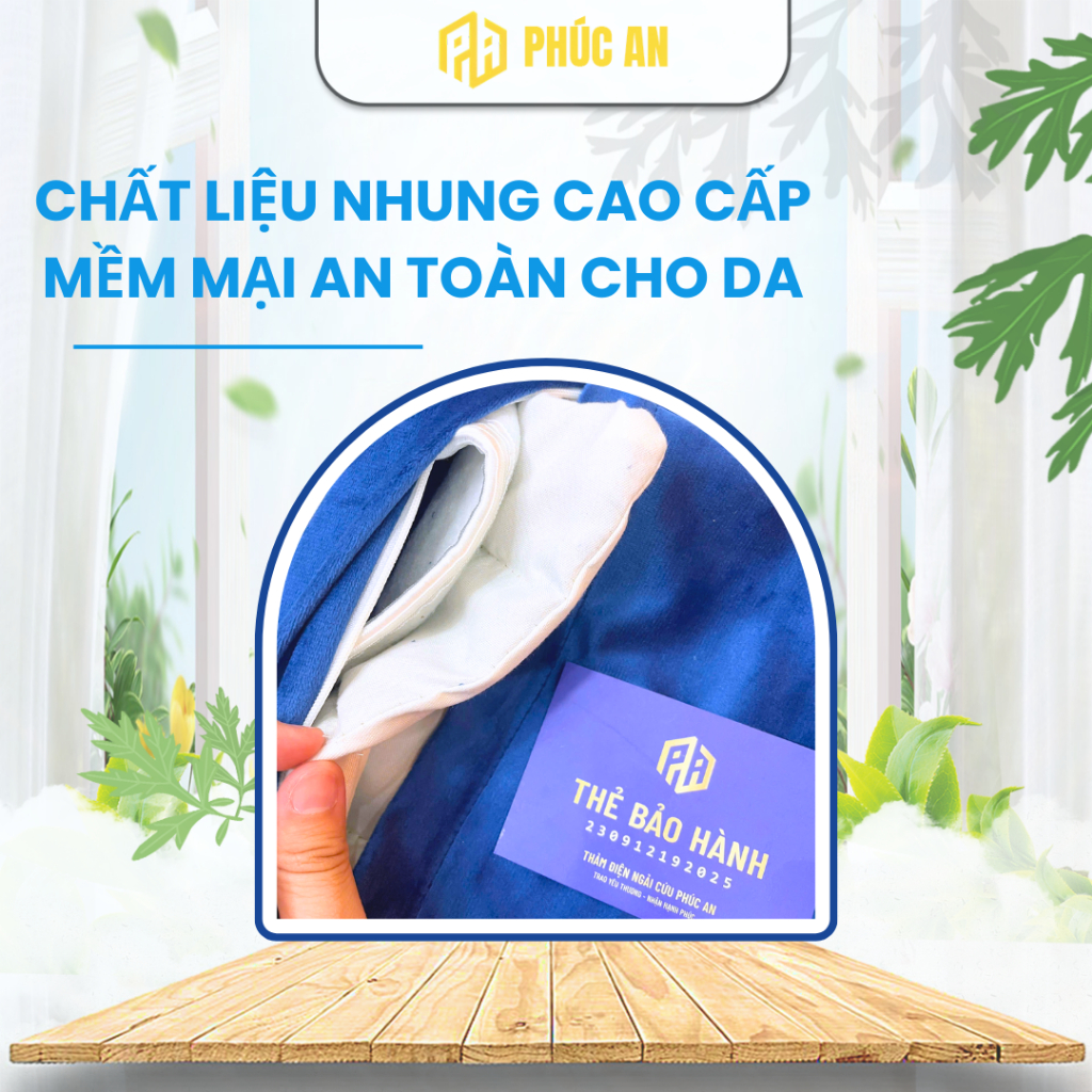 Đai Ngải Cứu Đa Năng Phúc An - Giảm Đau Lưng, Giữ Ấm Bụng, Thư Giãn Cơ Hiệu Quả