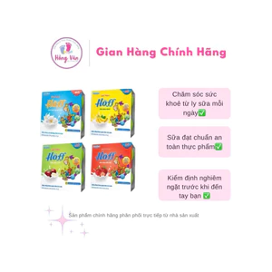 {Chính hãng} Sữa chua Hoa quả Hoff đủ vị cho bé