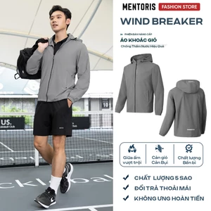 Áo khoác gió cao cấp MENTORIS bản JACKET PREMIUM thiết kế basic màu sắc đa dạng, giữ ấm tốt MAG01