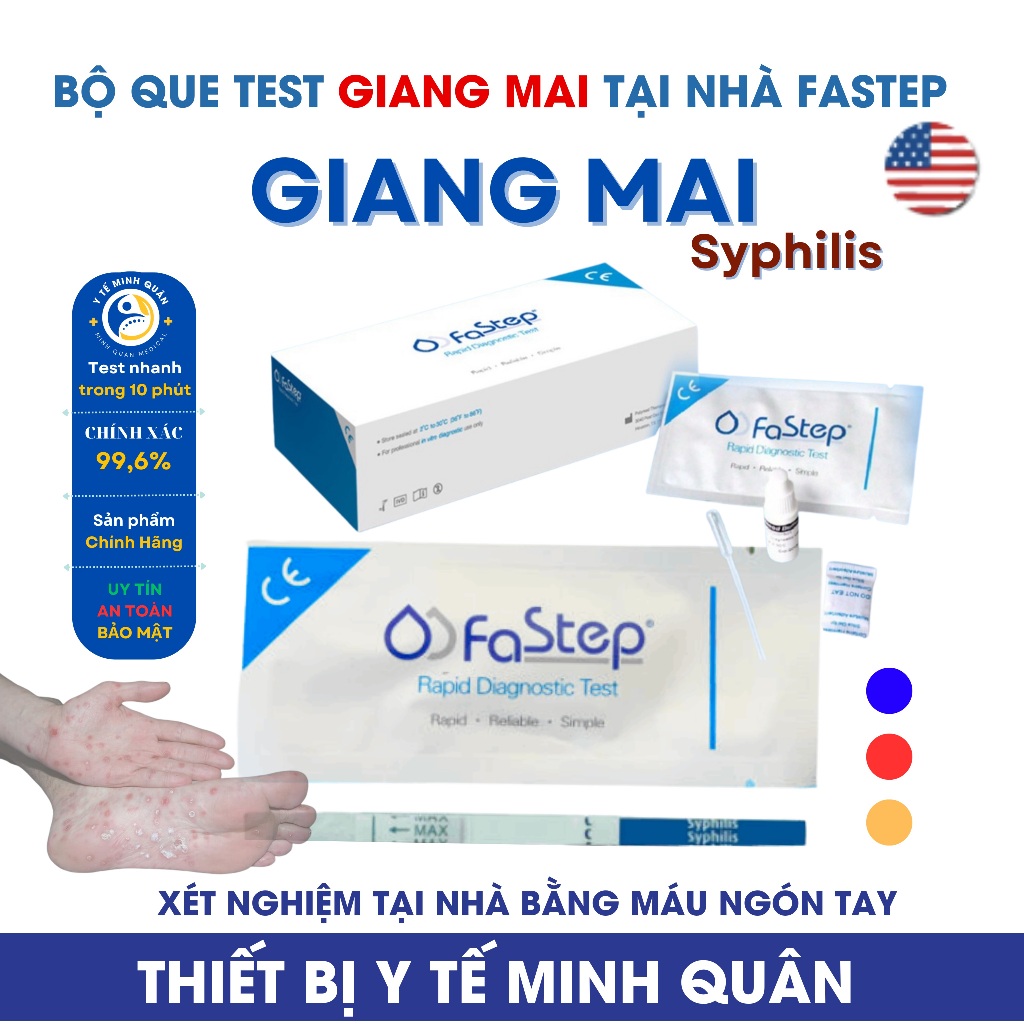 [ Hỏa tốc ] - Bộ que test xét nghiệm nhanh GIANG MAI tại nhà - Chính ...