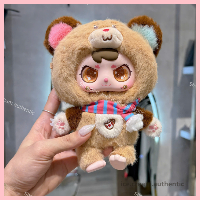 [Hỏa tốc HCM] Full set 6 box BEAR CLUB móc khóa gấu bông dễ thương chính hãng
