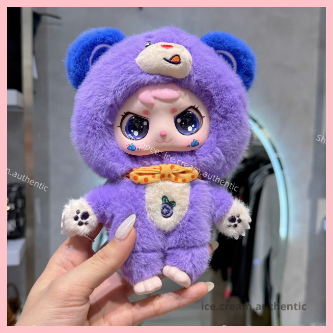 [Hỏa tốc HCM] Full set 6 box BEAR CLUB móc khóa gấu bông dễ thương chính hãng