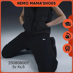 NIKE QUẦN THỂ THAO XÁM - ĐEN UNISEX