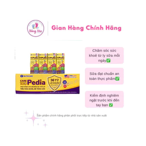 {Chính hãng} 1 thùng (48 hộp) Sữa pha sẵn Care 100 Pedia 110ml cho bé.