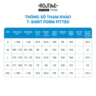 Áo Thun Tay Dài Nam Sọc Ngang Form Fiited - Routine 10F25TSL002