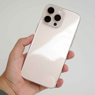 Ốp Lưng Siêu Mỏng Memumi Trong Suốt cho iPhone 17 Pro Max Nhựa PC Khoe Màu Máy