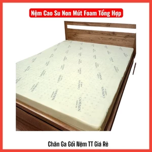 Nệm Cao Su Non Mút Foam Tổng Hợp 10cm - Gấp Gọn, Đàn Hồi Tốt, Thoáng Khí - Giá Rẻ