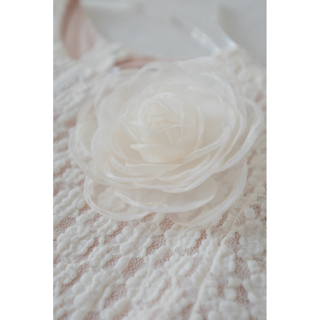 H.E.E - Đầm dáng dài Élise Dress phối voan mịn thiết kế phong cách tiểu thư, nàng thơ