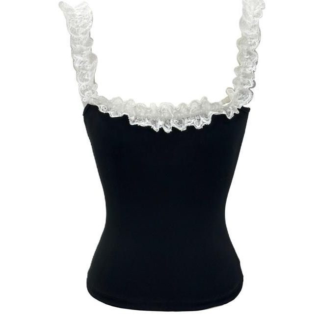 Áo 2 dây ren mặc được 2 kiểu siêu cưng (0A13)