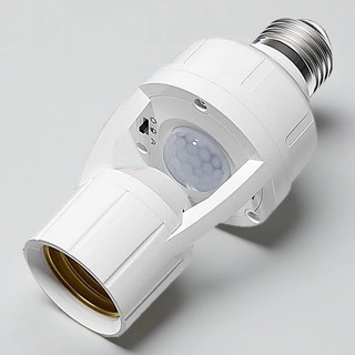 Đui Đèn Cảm Biến Chuyển Động Hồng Ngoại Tự Động Bật Tắt , Đèn Cảm Ứng Thông Minh E27 Tiện Lợi