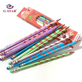 LEAFBOOK  Bút Chì Định Vị 2B G-Star P999 - Chì Tốt, Chuốt Không Gãy Vụn, Chì Đậm