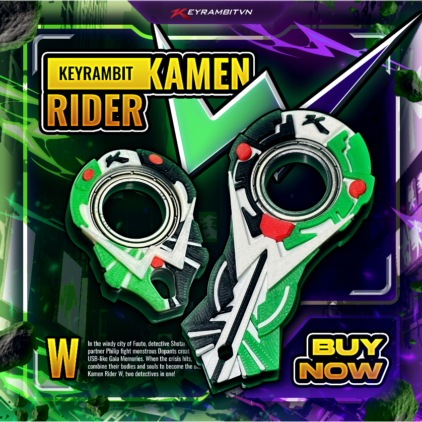 [KAMEN RIDER] Keyrambit W (Double) - CycloneJoker - Keyrambitvn - Móc ...
