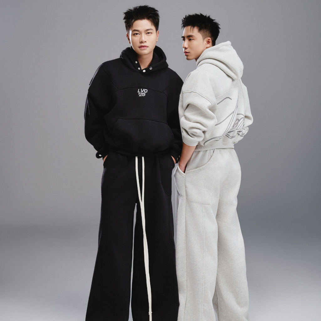 L’VONCÉ OUTERWEARS – HOODIE NỈ BÔNG FORM BOXY UNISEX LVC25 BST THU ĐÔNG ...