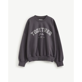 Áo Sweatshirt Tay Dài Nam Nỉ Gắn Patch Form Boxy - Routine 10F25SWE002