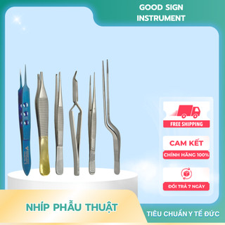 Nhíp phẫu thuật BẠC, nhíp y tế chuyên dụng, nhíp Pakistan cao cấp