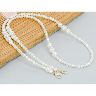[HOẢ TỐC] Dây Đeo Túi Xách Nhiều Kiểu Xinh, Dây Đeo Chéo Hạt Ngọc Trai Nhân Tạo Trang Trí Túi Handmade