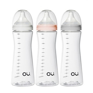 Bình sữa cho bé OU:WISH hàn quốc, cao cấp mềm mại 260ml Nội địa