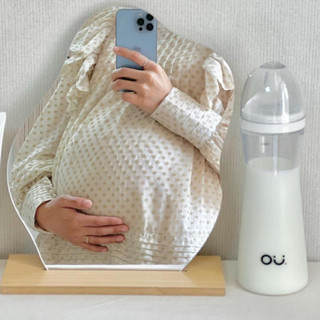 Bình sữa cho bé OU:WISH hàn quốc, cao cấp mềm mại 260ml Nội địa