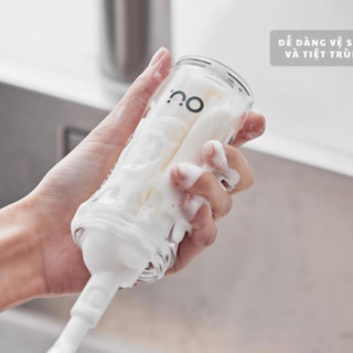 Bình sữa cho bé OU:WISH hàn quốc, cao cấp mềm mại 260ml Nội địa