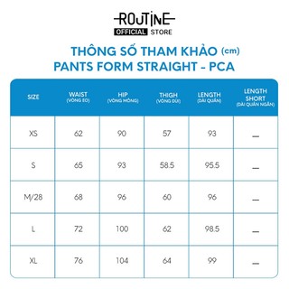 Quần Dài Kaki Nữ Form Straight - Routine 10F25PCAW001