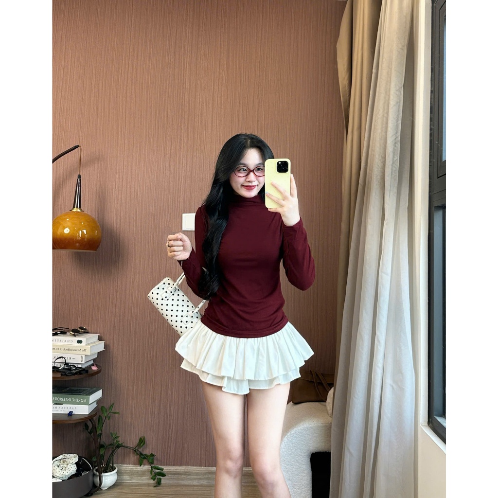 Áo Giữ Nhiệt Nữ Dài Tay Ôm Dáng BodyWarm Thun Co Giãn Mềm Mịn Giữ Ấm Hiệu Quả Joolate  657 P9K8