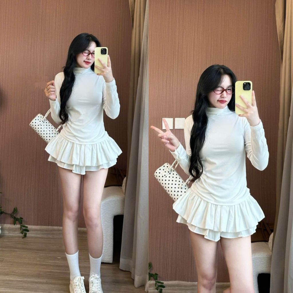 Áo Giữ Nhiệt Nữ Dài Tay Ôm Dáng BodyWarm Thun Co Giãn Mềm Mịn Giữ Ấm Hiệu Quả Joolate  657 P9K8