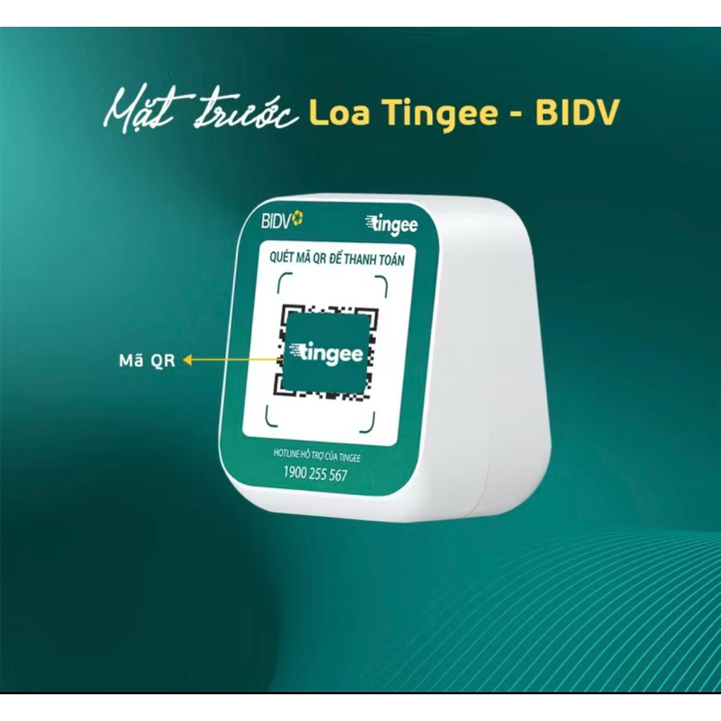 Loa BIDV đọc thông báo giao dịch nhận tiền dành cho các chủ quán I Bảo hành 12 tháng