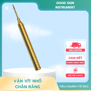 Vặn vít nhổ chân răng nha khoa, dụng cụ chỉnh nha chuyên dụng