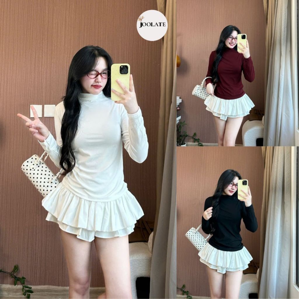 Áo Giữ Nhiệt Nữ Dài Tay Ôm Dáng BodyWarm Thun Co Giãn Mềm Mịn Giữ Ấm Hiệu Quả Joolate  657 P9K8