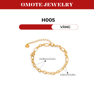 [KHÔNG ĐEN GỈ] Vòng tay (có thể phối charm) bằng thép không gỉ tùy chỉnh thiết kế & độ dài theo yêu cầu