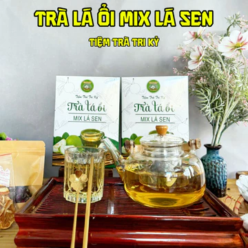 TRÀ LÁ ỔI MIX LÁ SEN MÓN QUÀ TỪ THIÊN NHIÊN - Tiệm Trà Tri Kỷ - Tặng 5 phần quà xinh xắn