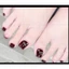Nailbox móng chân thiết kế 10 móng úp phom siêu xinh mới nhất ( tặng kèm keo,dũa,cồn) NAILBOX_