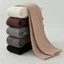 Tất đùi nữ vintage Vớ dài nữ sợi Cotton len tăm cao cấp mềm nhẹ co giãn thoải mái