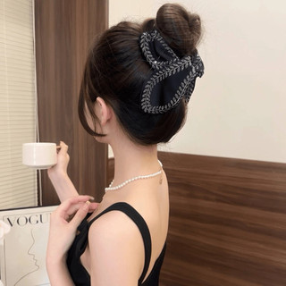 Kẹp Tóc Càng Cua Tam Giác Đính Hạt Lấp Lánh Sang Trọng Phụ Kiện Tóc Nữ