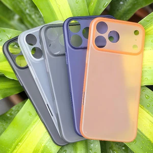 Ốp lưng MEMUMI nhám siêu mỏng chống trầy xước không bám vân tay bảo vệ camera cho ip 17/16/15/14/13/12/pro/promax