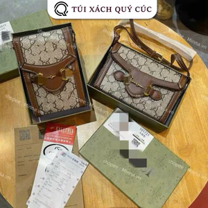 Túi đeo chéo nam nữ đựng điện thoại kèm hộp loại đẹp hàng QC cao cấp thời trang sang chảnh