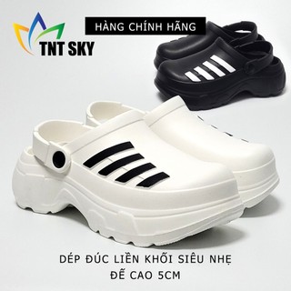 Dép Nữ Bít Mũi Đúc Liền Khối Siêu Nhẹ, Đế Cao 5CM DUWA - Hàng Chính Hãng - SH553