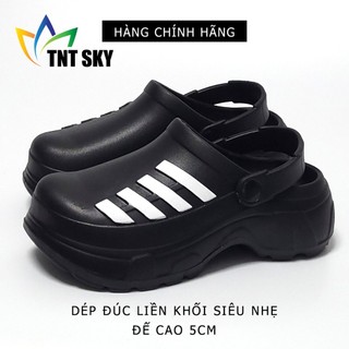 Dép Nữ Bít Mũi Đúc Liền Khối Siêu Nhẹ, Đế Cao 5CM DUWA - Hàng Chính Hãng - SH553