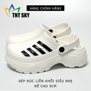 Dép Nữ Bít Mũi Đúc Liền Khối Siêu Nhẹ, Đế Cao 5CM DUWA - Hàng Chính Hãng - SH553