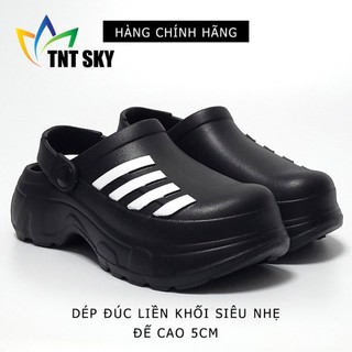 Dép Nữ Bít Mũi Đúc Liền Khối Siêu Nhẹ, Đế Cao 5CM DUWA - Hàng Chính Hãng - SH553