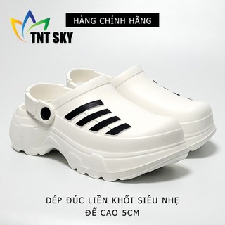 Dép Nữ Bít Mũi Đúc Liền Khối Siêu Nhẹ, Đế Cao 5CM DUWA - Hàng Chính Hãng - SH553