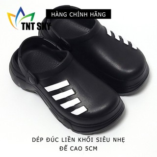 Dép Nữ Bít Mũi Đúc Liền Khối Siêu Nhẹ, Đế Cao 5CM DUWA - Hàng Chính Hãng - SH553