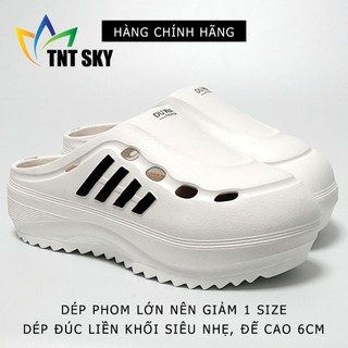 Dép Nam Bít Mũi Đúc Liền Khối Siêu Nhẹ, Đế Cao 6CM DUWA - Hàng Chính Hãng - SH557