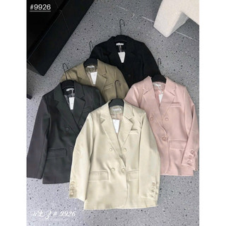 QCL1 #9926 Áo blazer 4 cúc siêu hot,form đẹp xịn sò