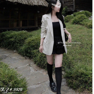 QCL1 #9926 Áo blazer 4 cúc siêu hot,form đẹp xịn sò