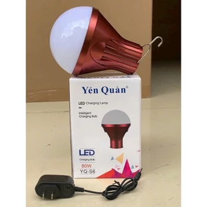 Đèn tích điện Yến Quân 80W YQ-S6,đèn led sạc,đèn sạc,đèn pin bóng tròn,đèn sạc dự phòng, đèn sạc khẩn cấp,bóng tích điện