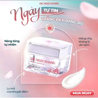 Combo Dưỡng Da Ngày Và Đêm Sắc Ngọc Khang (Kem Dưỡng Da Ban Đêm 30g và Kem Dưỡng Da Ban Ngày 5in1 30g)