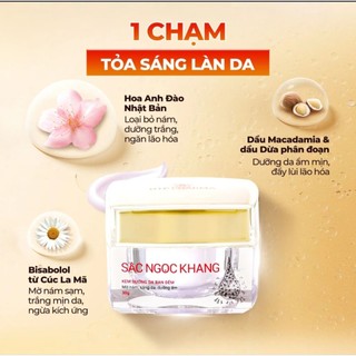 Combo Dưỡng Da Ngày Và Đêm Sắc Ngọc Khang (Kem Dưỡng Da Ban Đêm 30g và Kem Dưỡng Da Ban Ngày 5in1 30g)