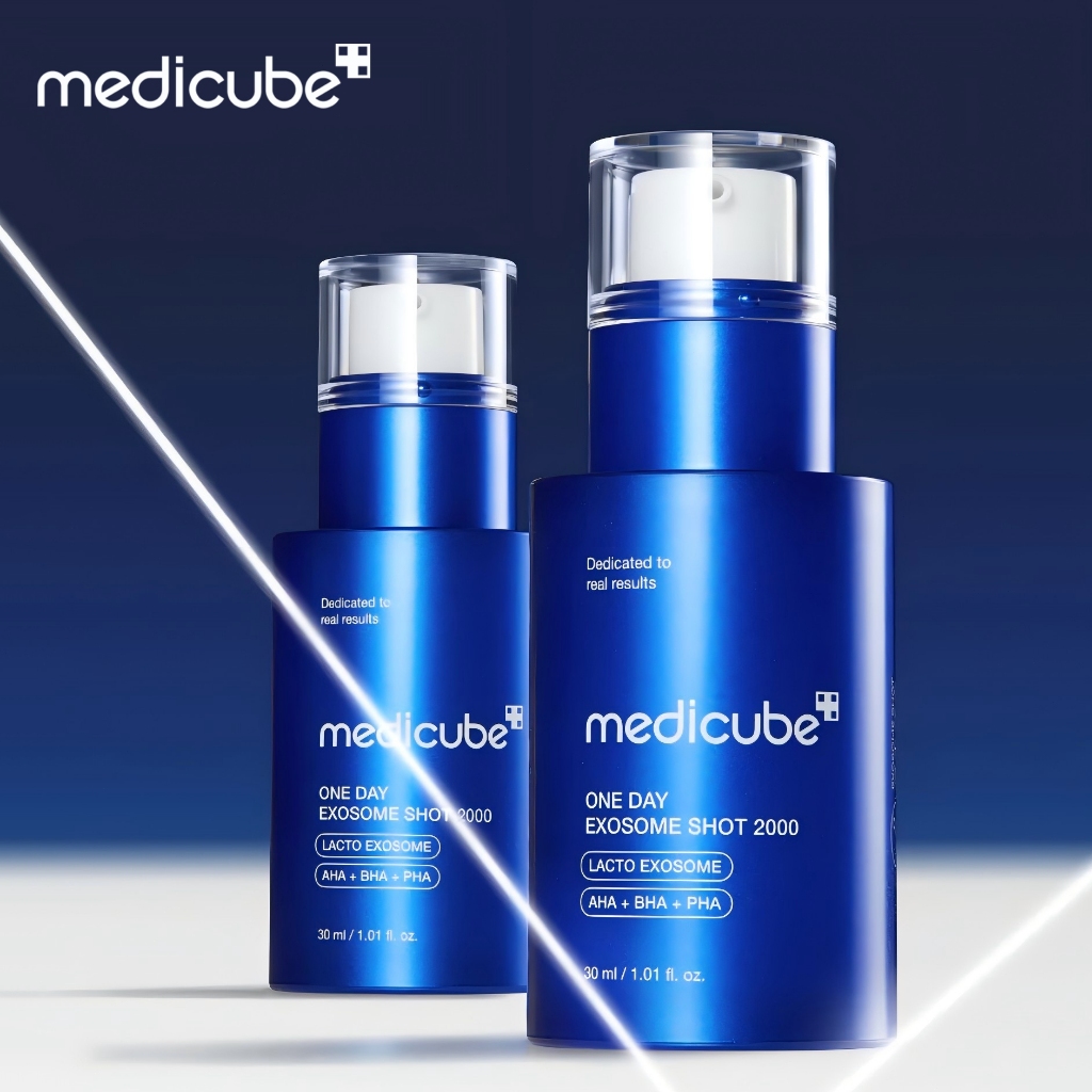 Serum Vi Kim Thu Nhỏ Lỗ Chân Lông MEDICUBE One Day Exosome Shot 2000/7500 30ml